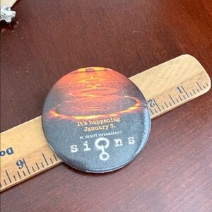 Vintage Signs Brooch